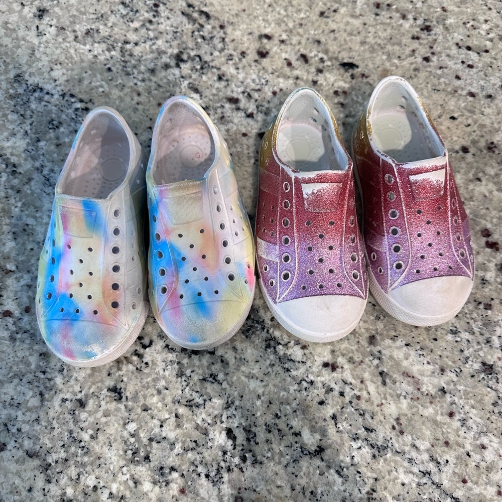 Toddler girl size 9 shoes